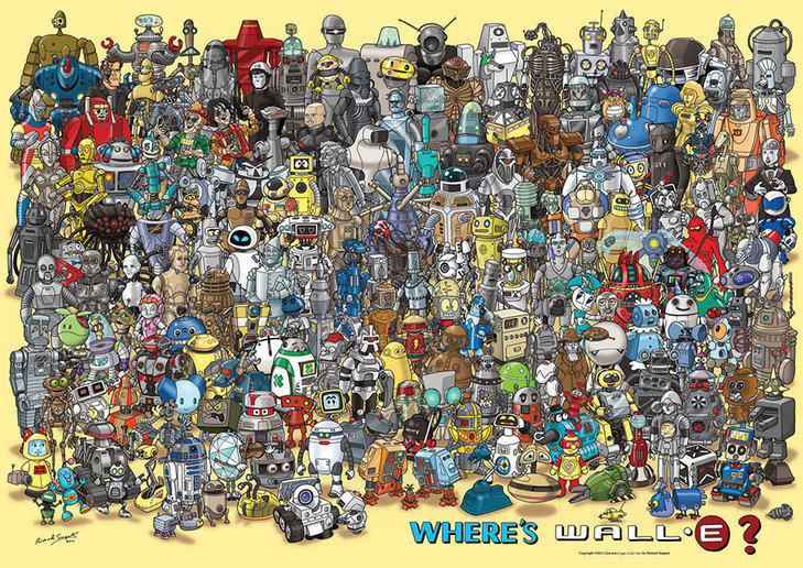 Pop culture's greatest robots (by Sargent R. 2012)